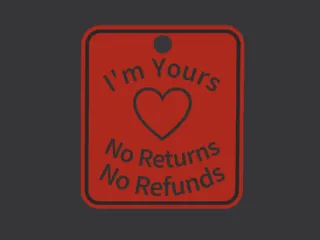Keychain I'm Yours
