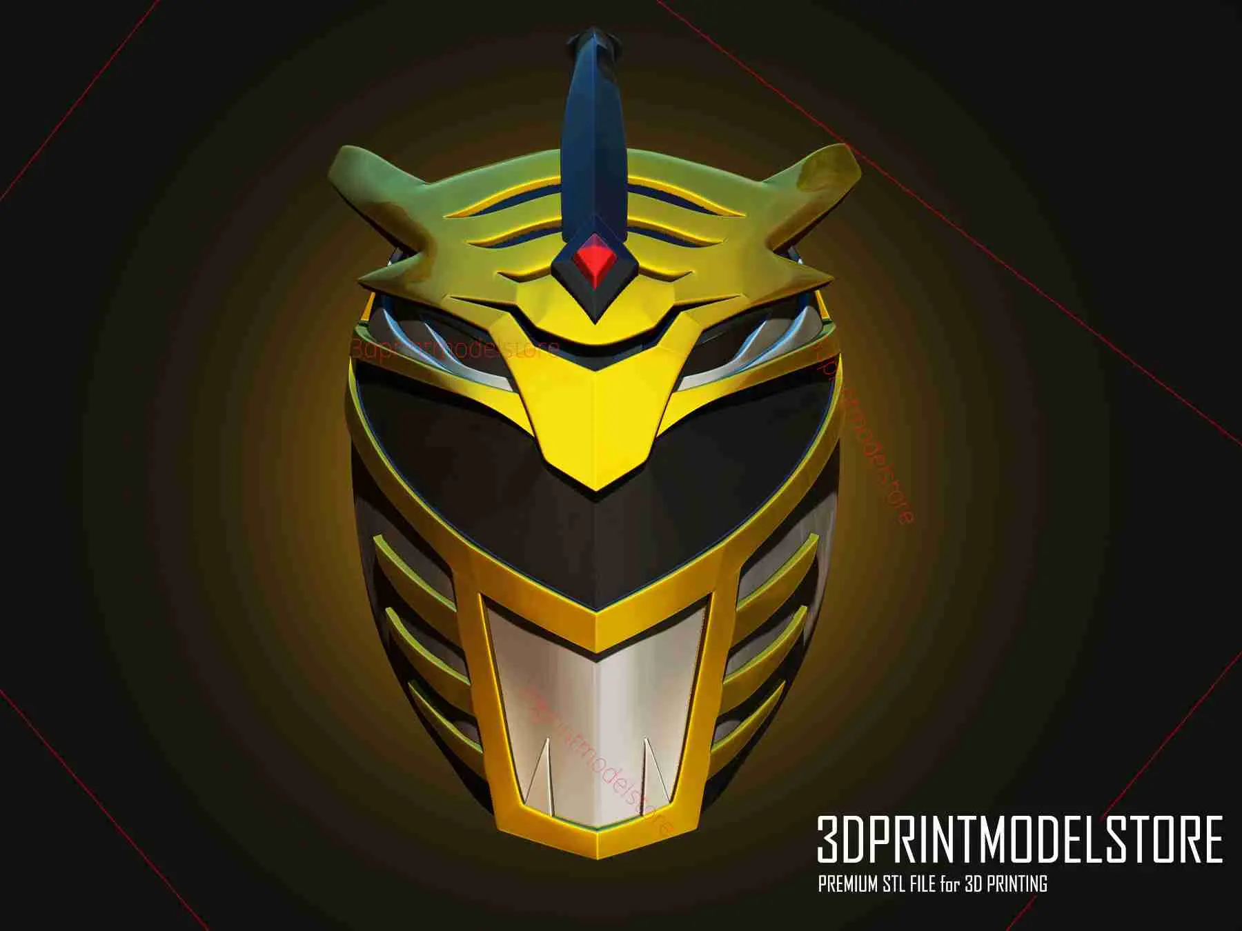 Lord Drakkon Helmet - Power Rangers Cosplay