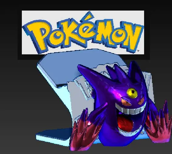 nintendo switch pro controller halter Mega Gengar