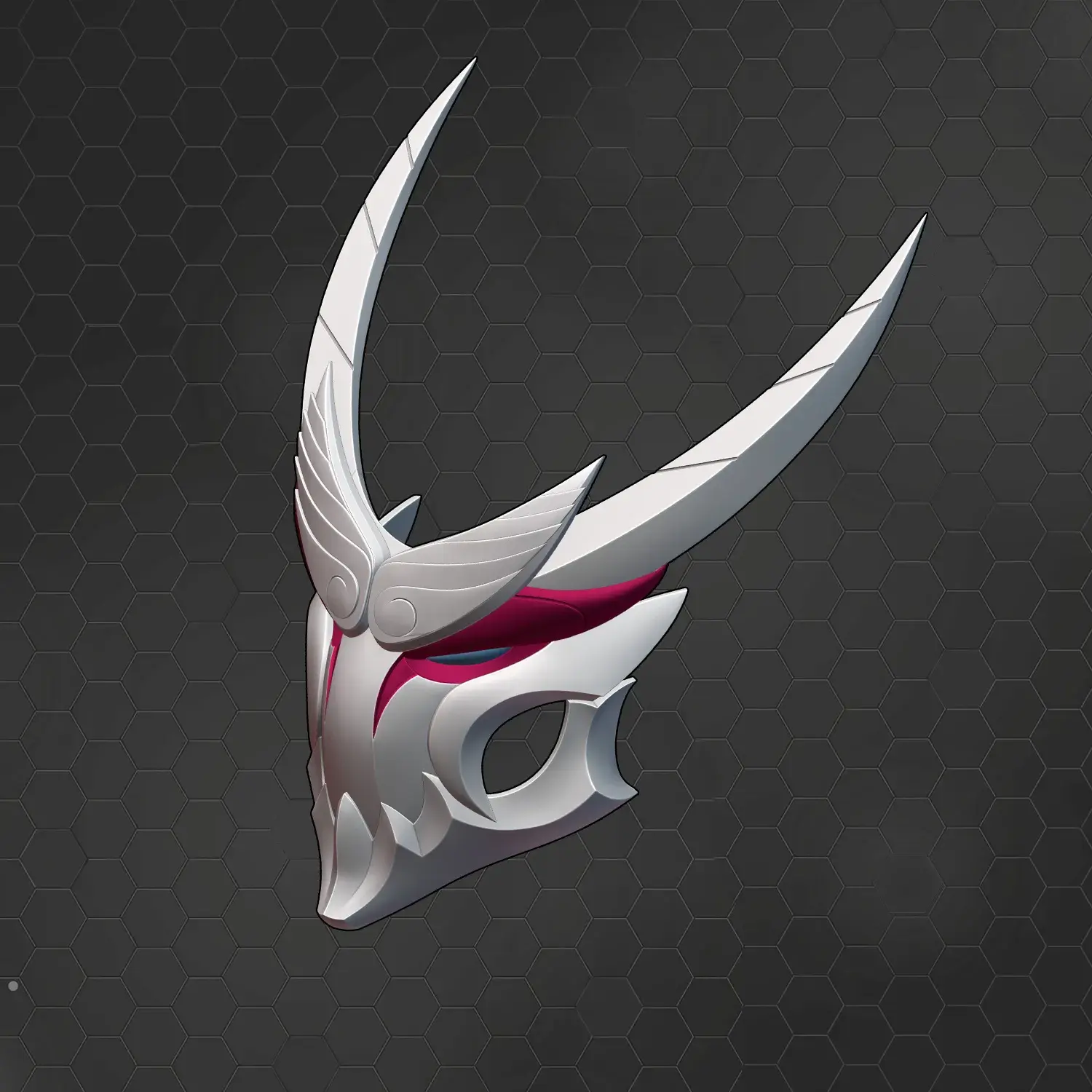 Blood Moon Yasuo Cosplay Mask - League of Legends