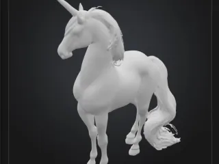 realistic unicorn
