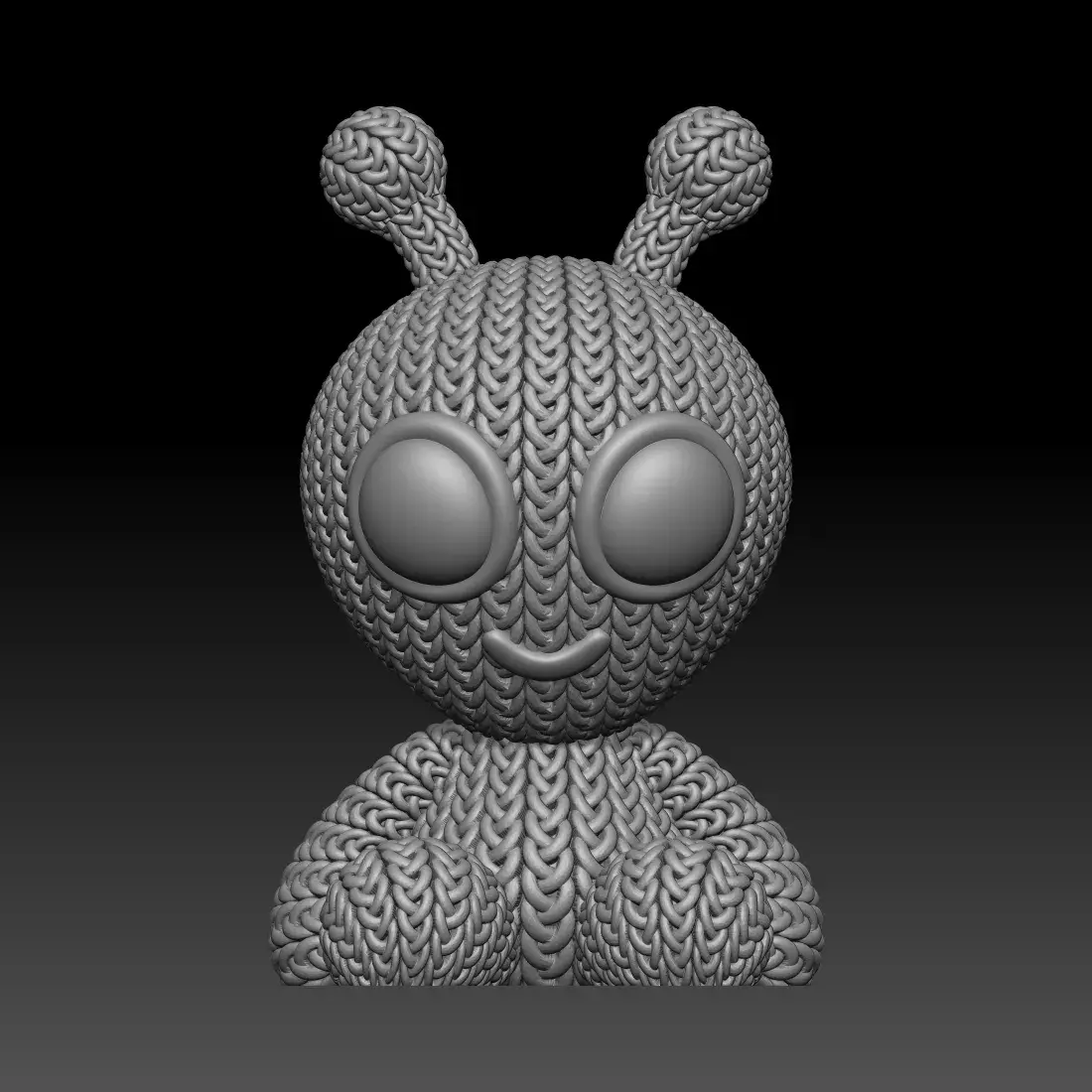 Knitted Alien