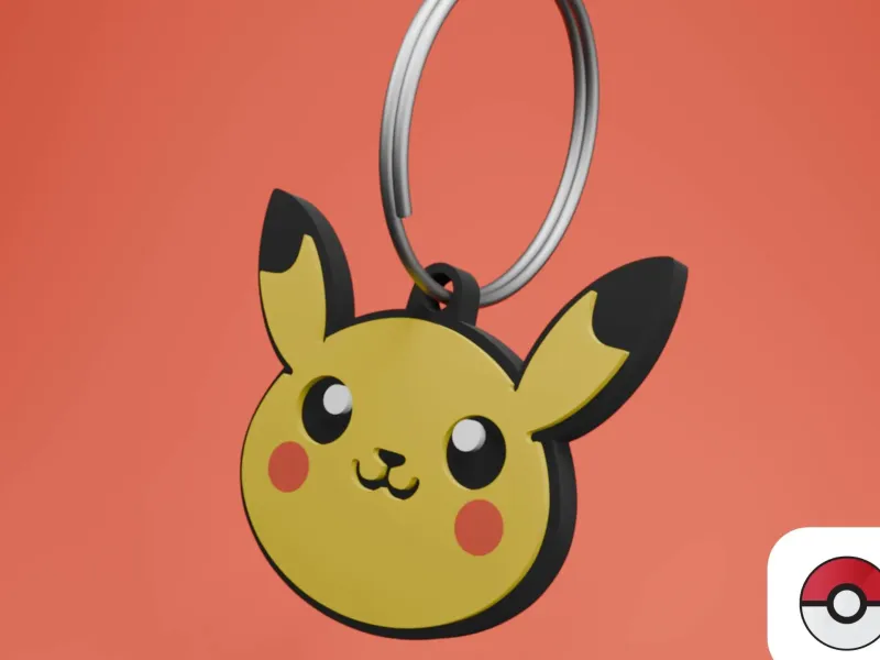 Pikachu | Pokemon Keychain Series