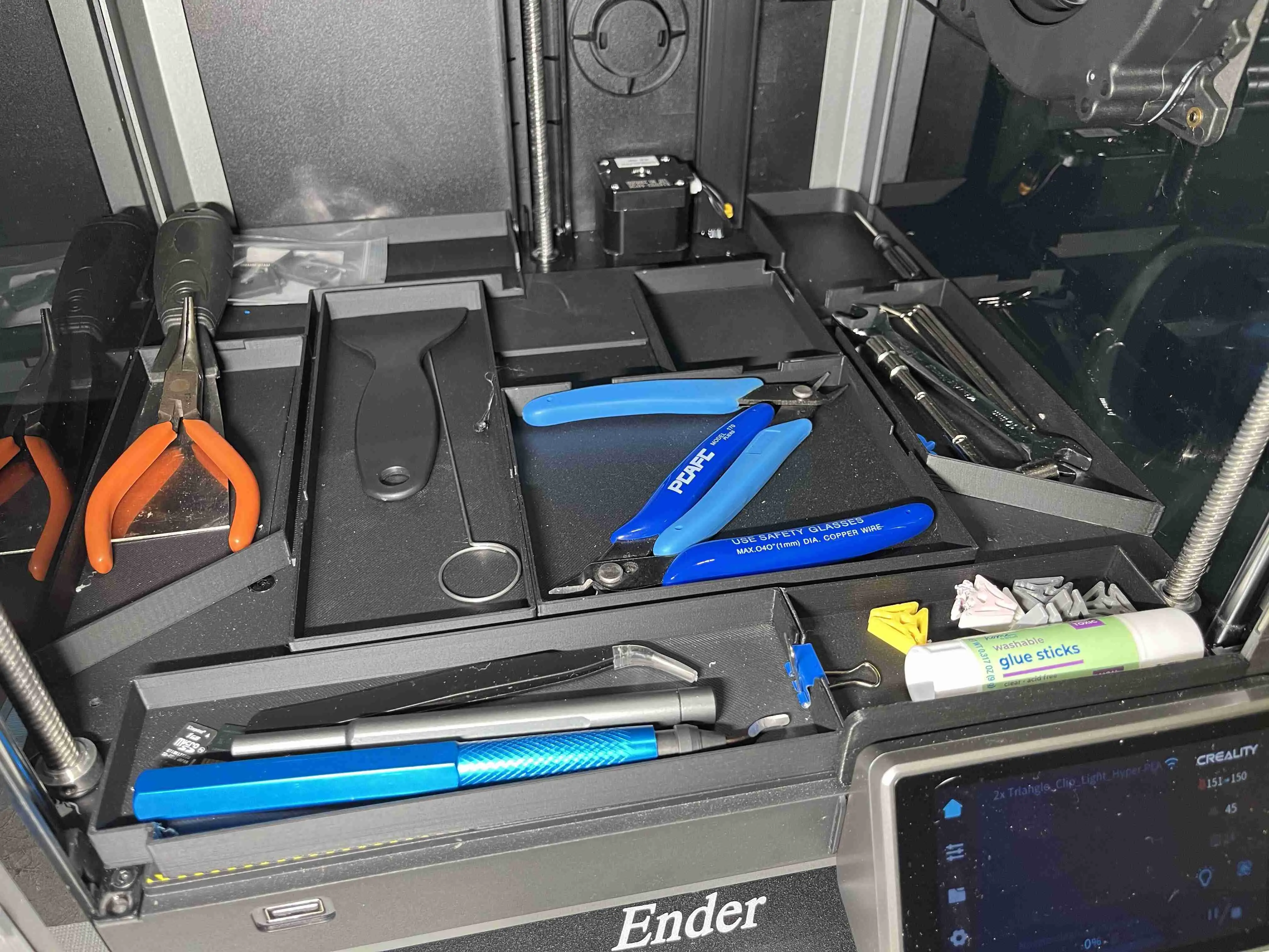 Creality K1 chamber storage trays