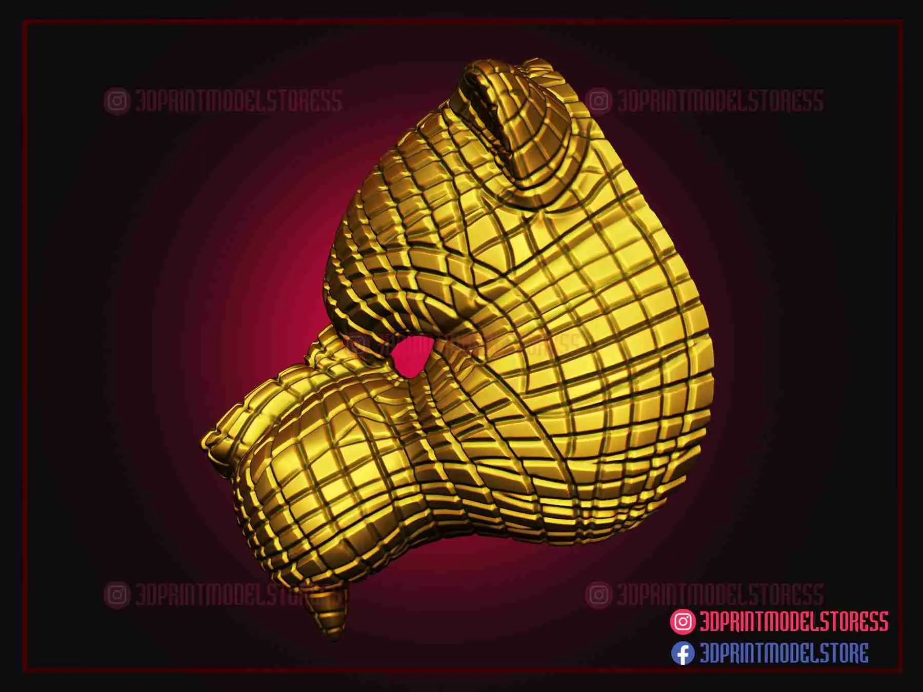 Squid Game Mask - Squid Game Tiger Vip Mask