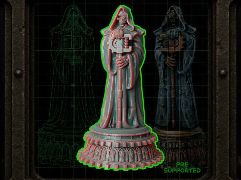 Statue of the Cog-Priest (The Darkest Furture)