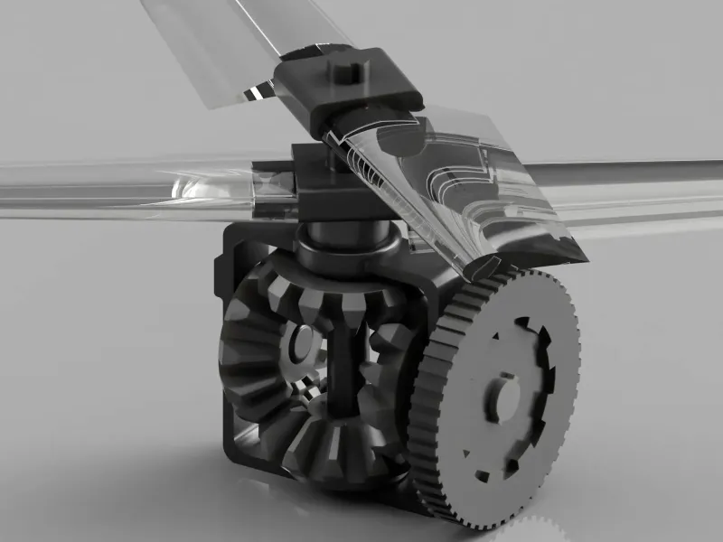 Coaxial Helicopter Rotor (Propeler)