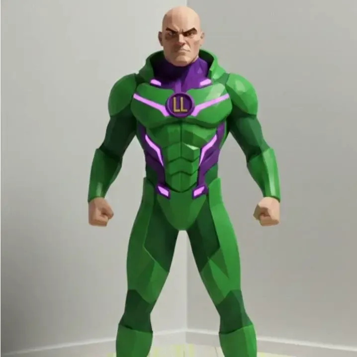 Lex lutor - low poly