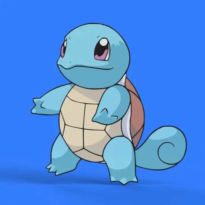 Squirtle Wall Art