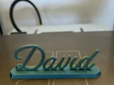 Personalize Script Name David Sign-1