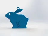 Rabbit Keychain-0