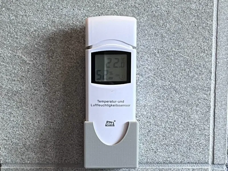 Soporte de pared para sensor de termómetro DNT