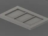 MacBook Air 13" Laptop Stand 3D Printable with storage tray-6