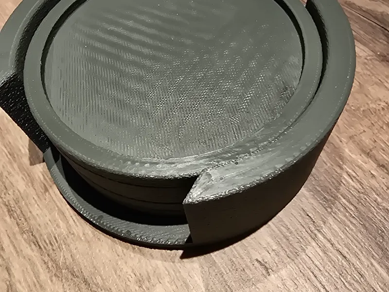 Round coasters