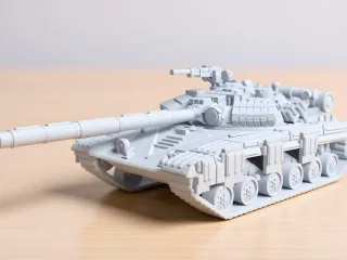T-64 War Vehicle Miniature Replica FREE