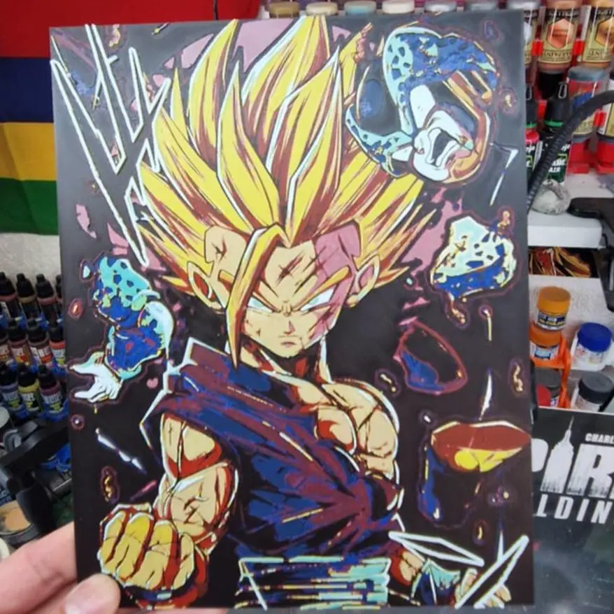 Dragon Ball Z Hueforge - Gohan Destruction