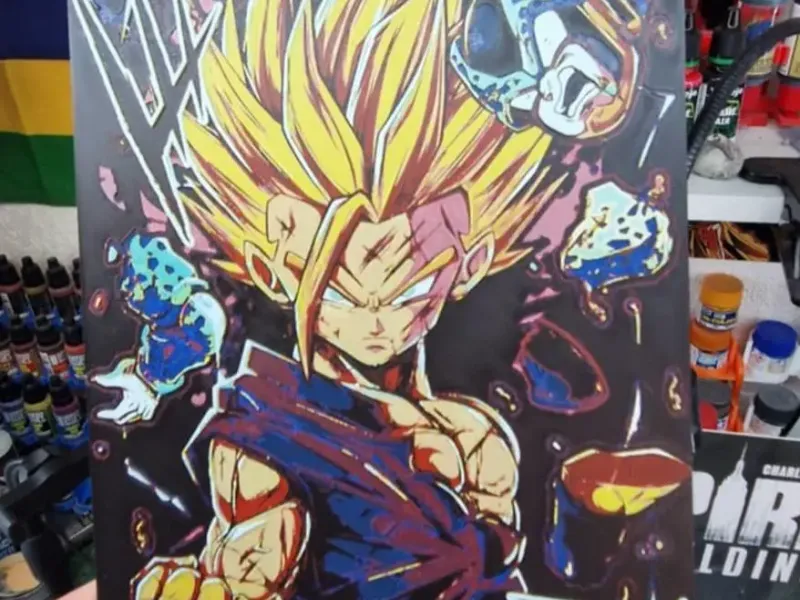 Dragon Ball Z Hueforge - Gohan Destruction