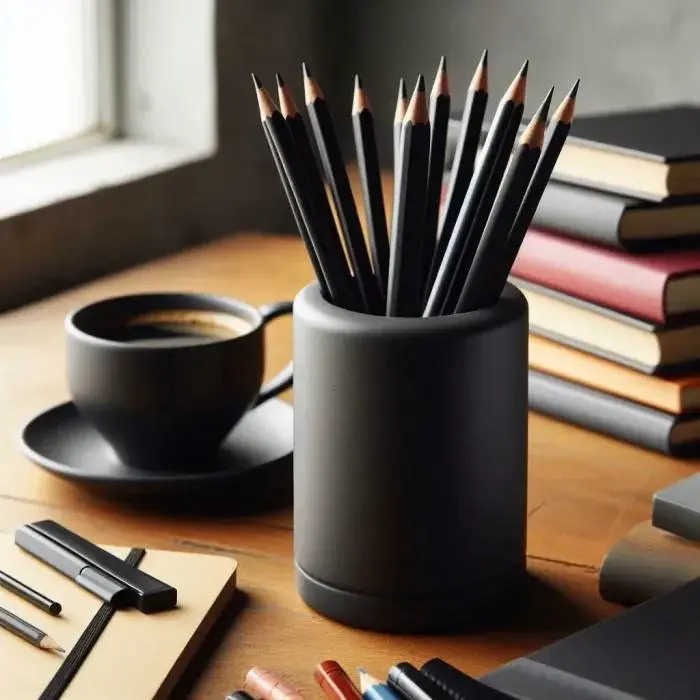 Round Pencil Holder – Minimalist Desk & Home Organizer