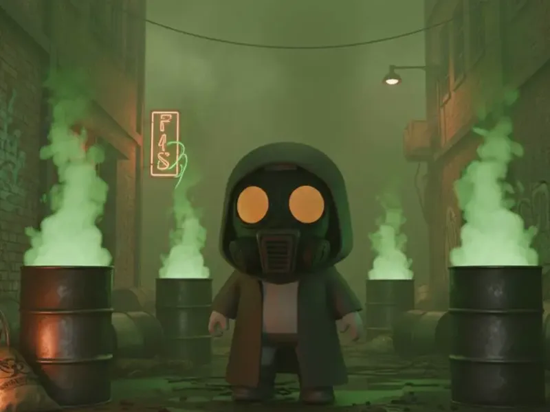 GASMASK TOXIC BOY V2
