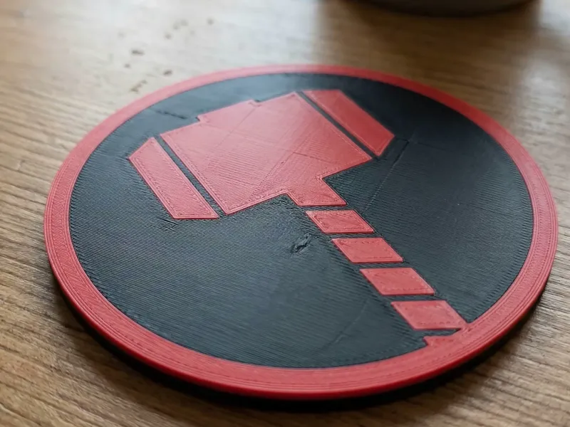 Thor Inspired Coaster