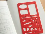 Geometric Template Ruler – Professional Marking Stencil-2