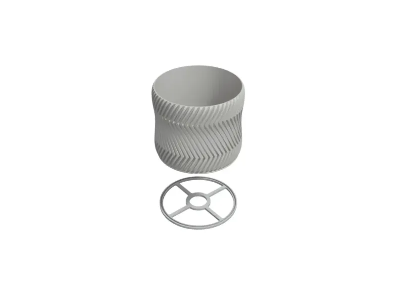 LAMPSHADE WITH HOLDER / WITH CLICK MECHANISM (V4)