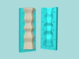 Candle Mold A13 - Molding Maker Wick Template-4