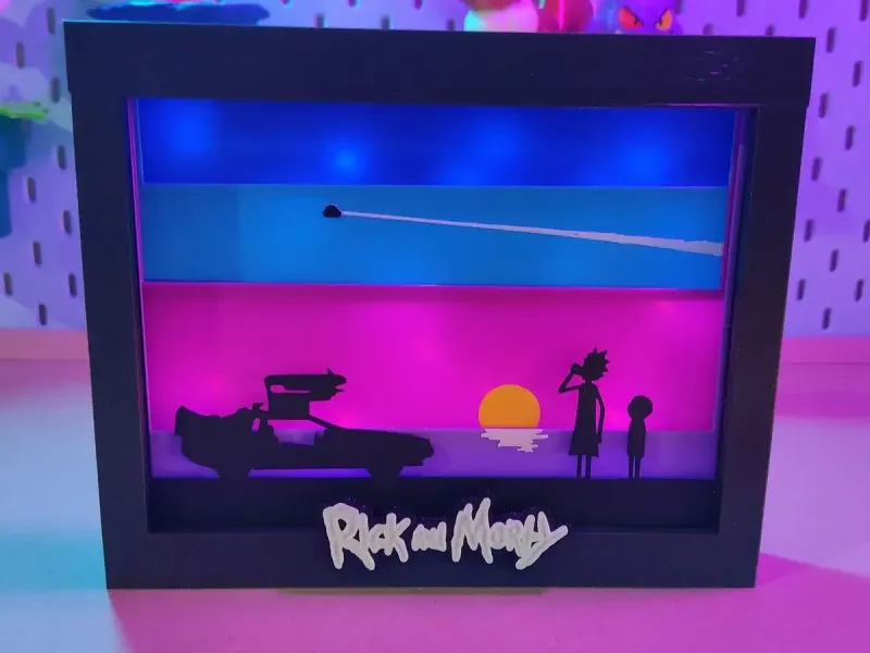 Rick And Morty Schattenkasten Final