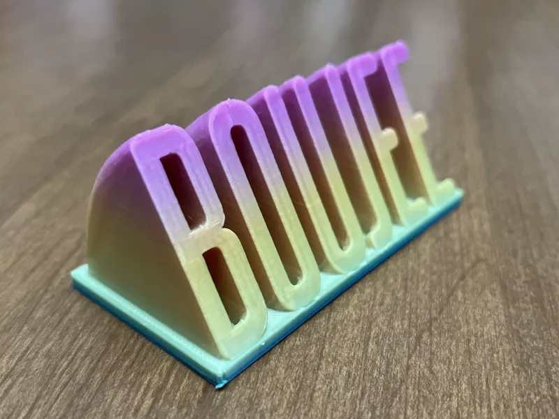 BOUJEE Desk Palque