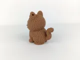 Knitted Cat Keychain-3