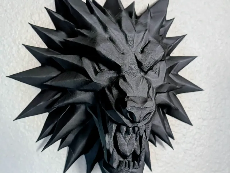 Blackthorn Direwolf Wall Sculpture