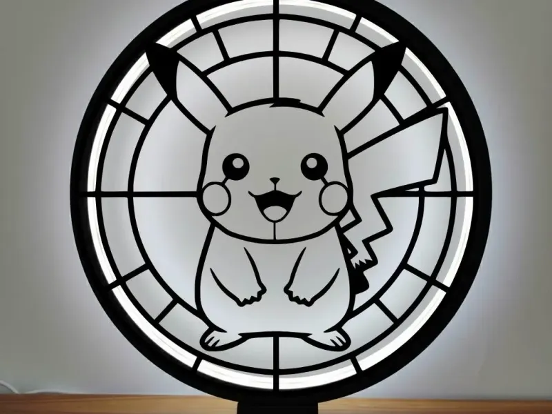 ⚡💡 Pikachu Ring Lamp