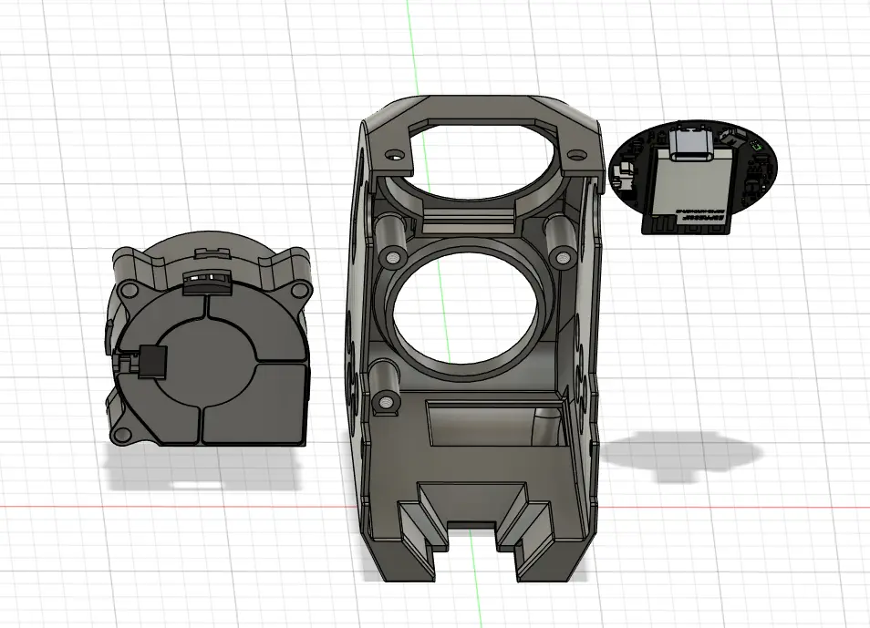 Creality k1 For KNOMI Installation Enclosure Fan Cover Ver3.