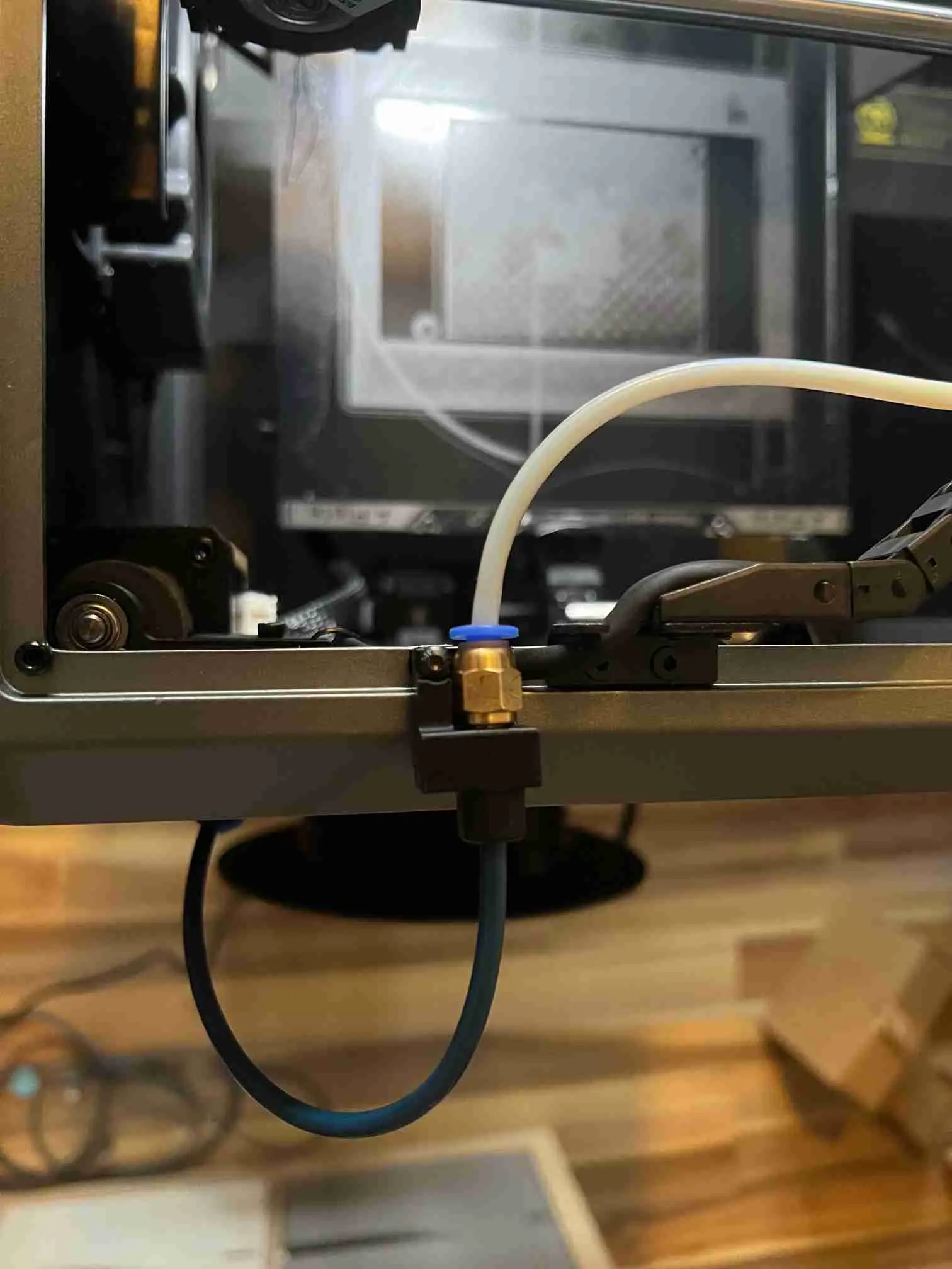 Daha iyi filament çıkarma için Creality K1 adaptörü