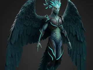 Alien - Seres Alados - Aviários (Winged or Avian Aliens)