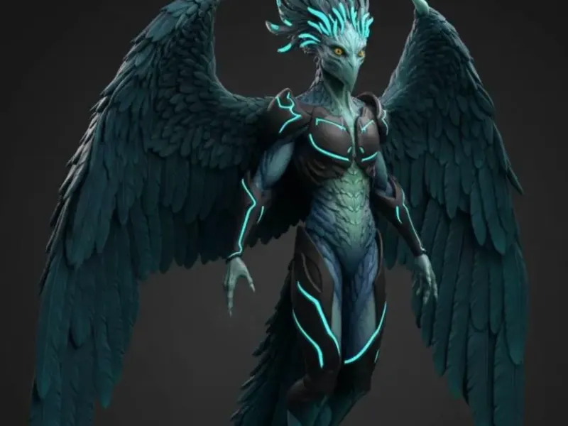 Alien - Seres Alados - Aviários (Winged or Avian Aliens)