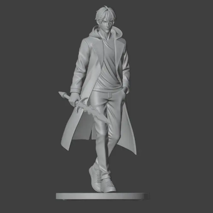 Action Figure Sung Jin-Woo (Diseño Mejorado)