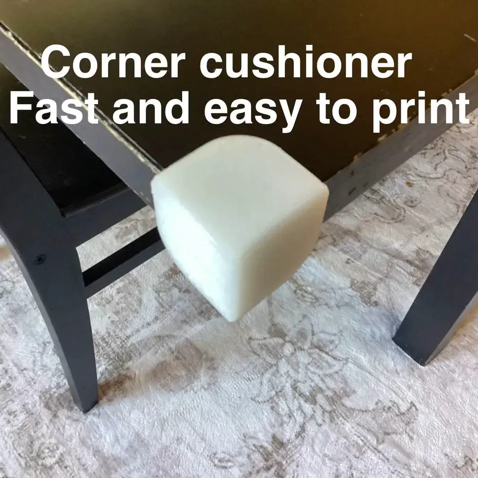 Cushion for sharp corners