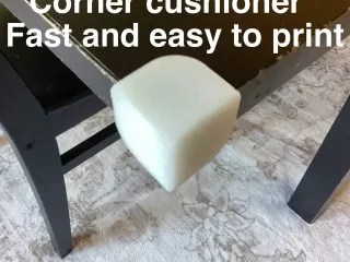 Cushion for sharp corners