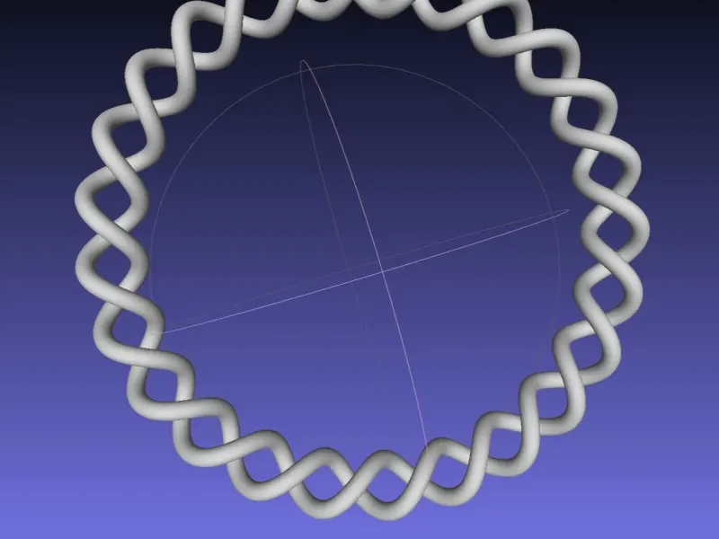 Mobius Helix CAD Experiment