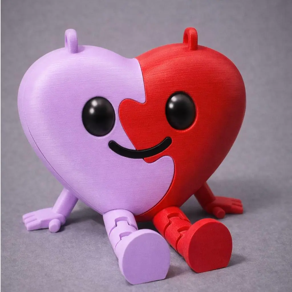 ARTICULATED HEART VALRNTINES DAY - CORAZON FLEXY