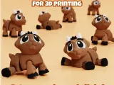 Articulated Goat 3D Print File: Flexi Fidget Toy-4