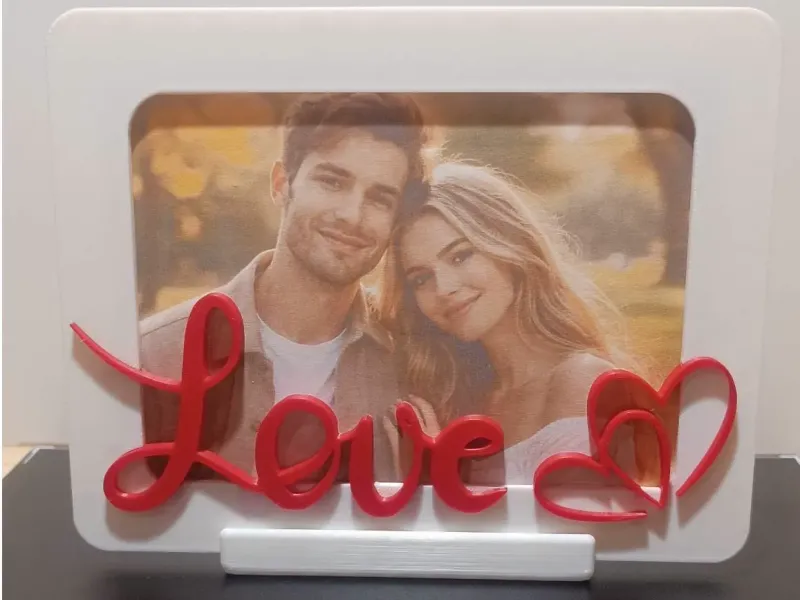 Marco de Fotos Love