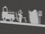 base board mouse decoration 3-2