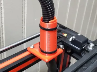 Ender 5 (Pro/Plus etc) Rear Cable Support