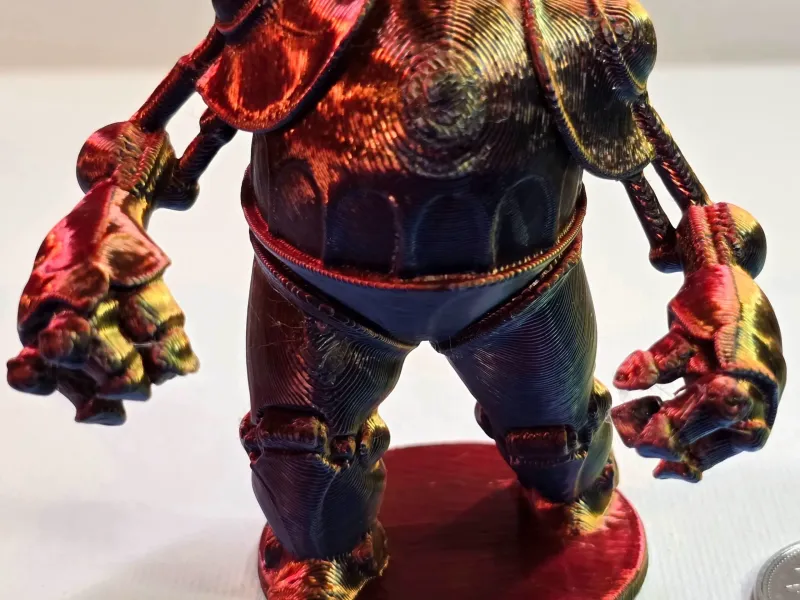 RPG Golem Steel Guardian Miniature