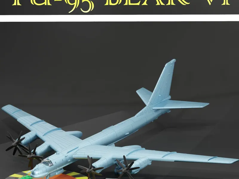 Tu-95 ベア（4 asp内蔵）