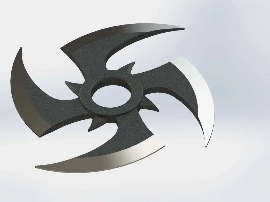 Shuriken 4 Blades, Ninja Star Replica