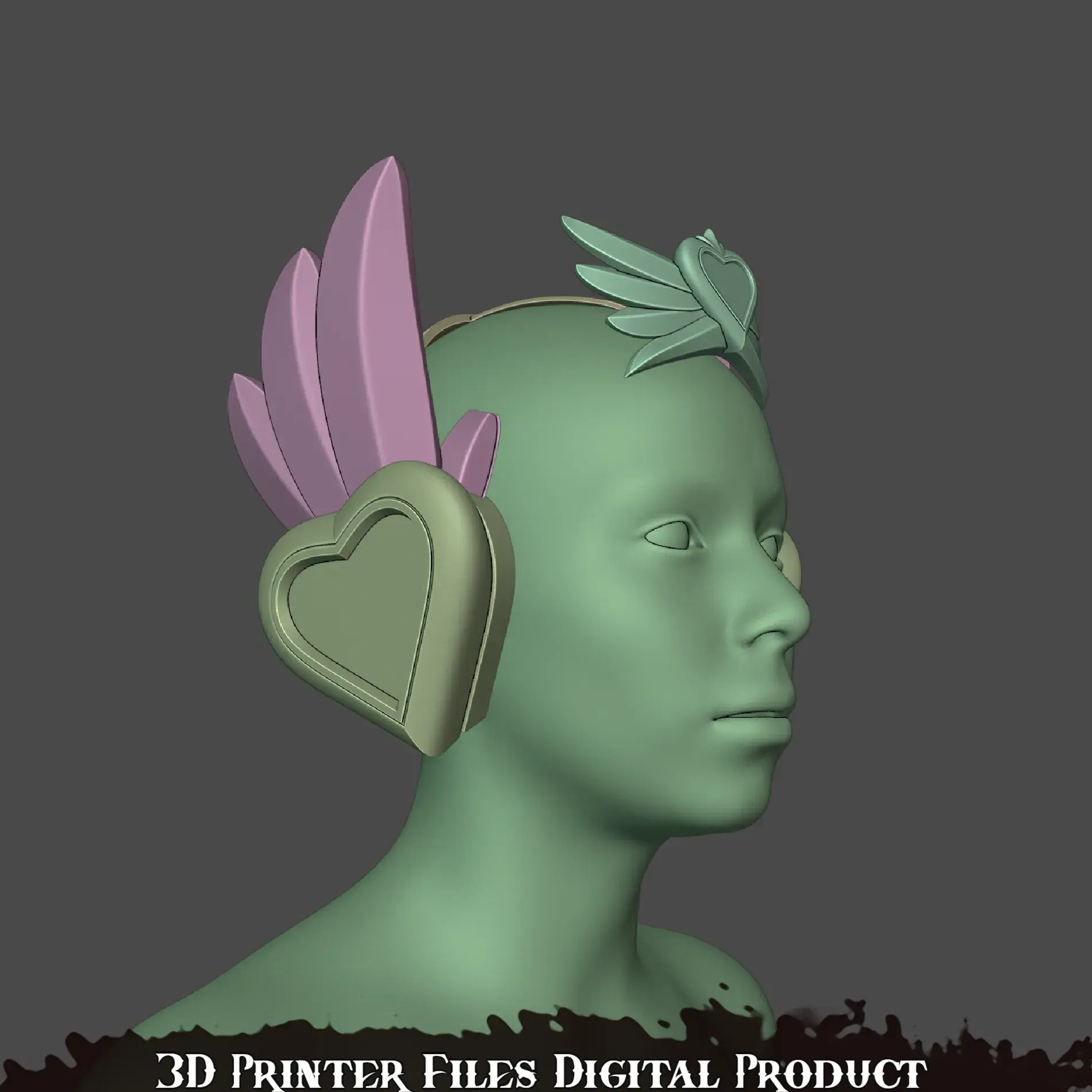 Heart of Hope Juno Cosplay Headphones Overwatch 2