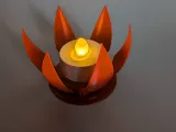 Iris LED tealight holder-1